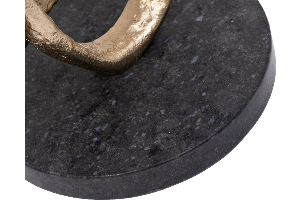 Журнальный столик Лиана черный / золото