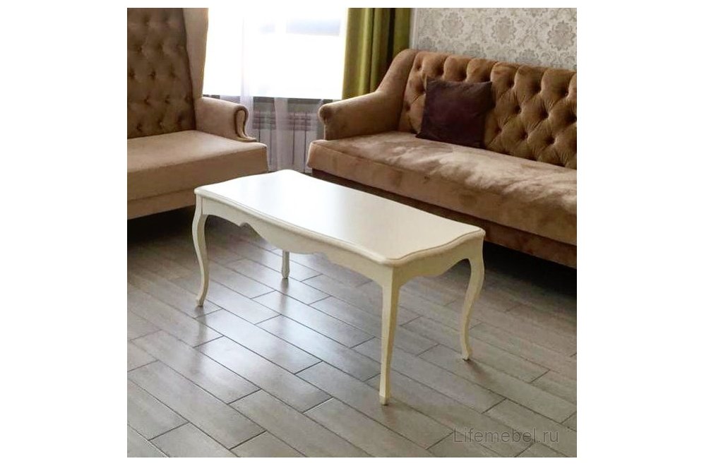 Журнальный столик Малонн белый
