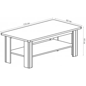 Журнальный столик Мальта LAW