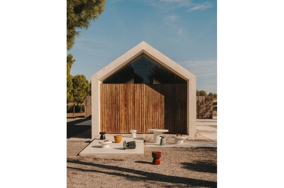 Журнальный столик Mesquida бирюзовый