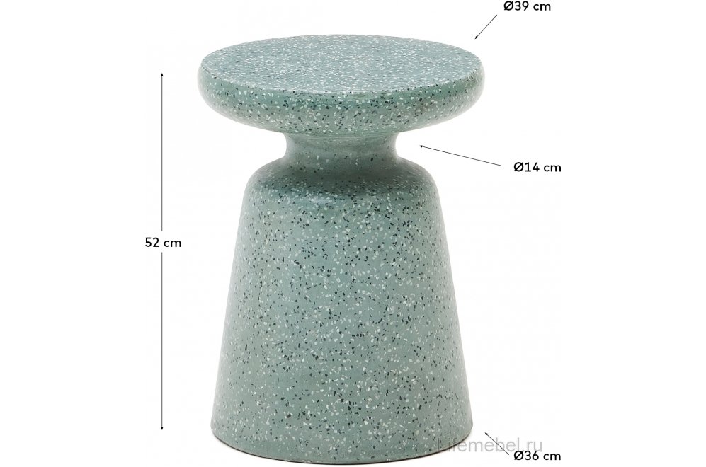 Журнальный столик Mesquida бирюзовый