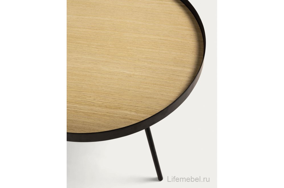 Журнальный столик Nenet натуральный / черный