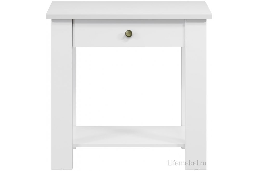 Журнальный столик С-301 белый структурный