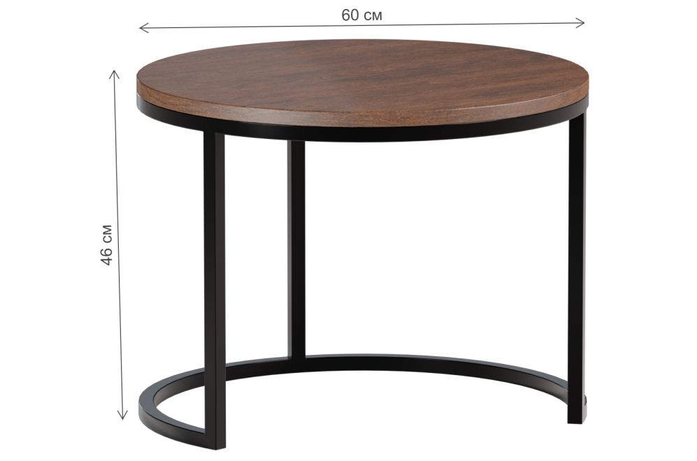 Журнальный столик Саутфилд 9 дуб коричневый