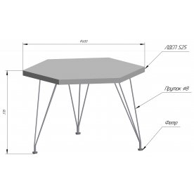 Журнальный столик SHT-CT35