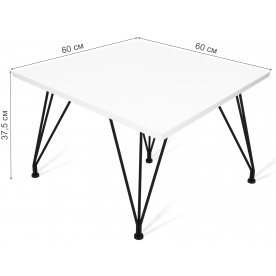 Журнальный столик Sheffilton SHT-TU29/H36/ЛДСП 60/60