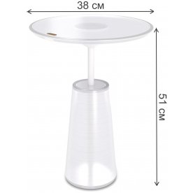 Журнальный столик Sheffilton SHT Юла-лайт с подсветкой