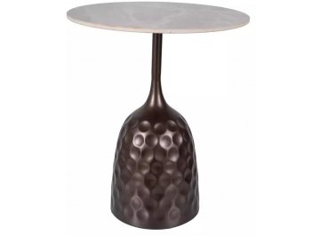 Журнальный столик Signal Mutti серый / коричневый