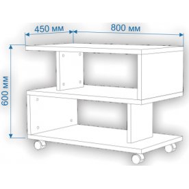 Журнальный столик СЖ-1 Н