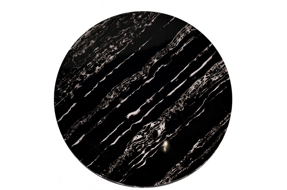 Журнальный столик Урин черный / хром