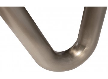 Журнальный столик Вейд-1 110 серо-бежевый / бронза