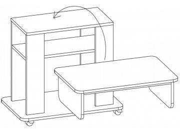 Журнальный столик Вояж-3 СЖ.012.650-00
