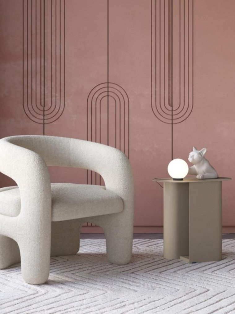 Журнальный столик Сайвен металл темно-серый