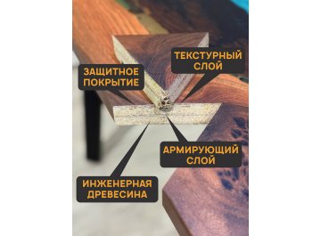 Деревянный стол 3.32/120/80/32/3.1