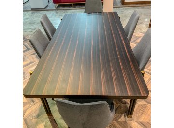 Обеденный стол Benissa MDI.DT.BS.10 шпон эбони