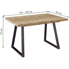 Деревянный стол ZB140