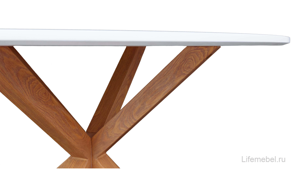 Деревянный стол Dolce белый