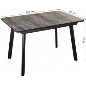 Деревянный стол Джаз ПР-1 ОТ/ВН 93 ЧР