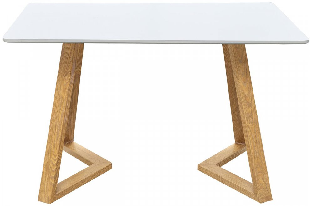 Деревянный стол B-019 белый