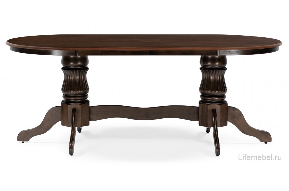 Деревянный стол Fellen 200х100х75 cappuccino