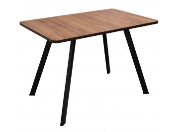 Деревянный стол Гамма ПР дуб канадский / черный