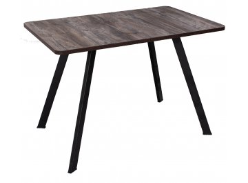 Деревянный стол Гамма ПР-1 орех темный / черный