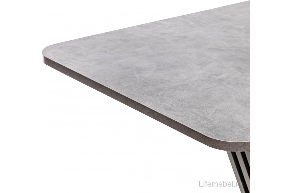 Деревянный стол Гросс камень темный / графит