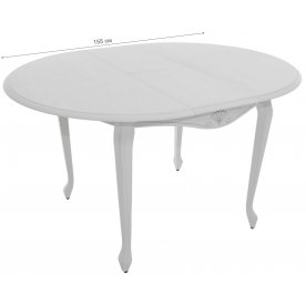 Деревянный стол Кабриоль