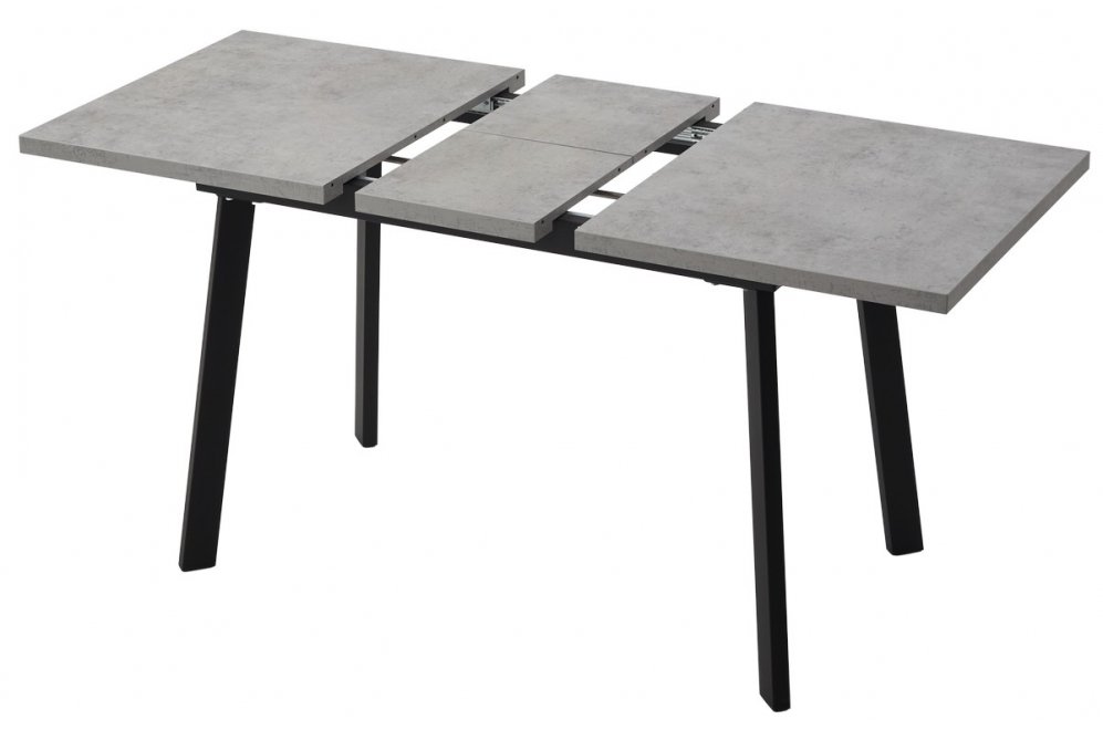 Деревянный стол Канзас цемент светлый