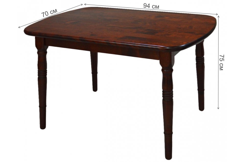 Деревянный стол Комплимент махагон