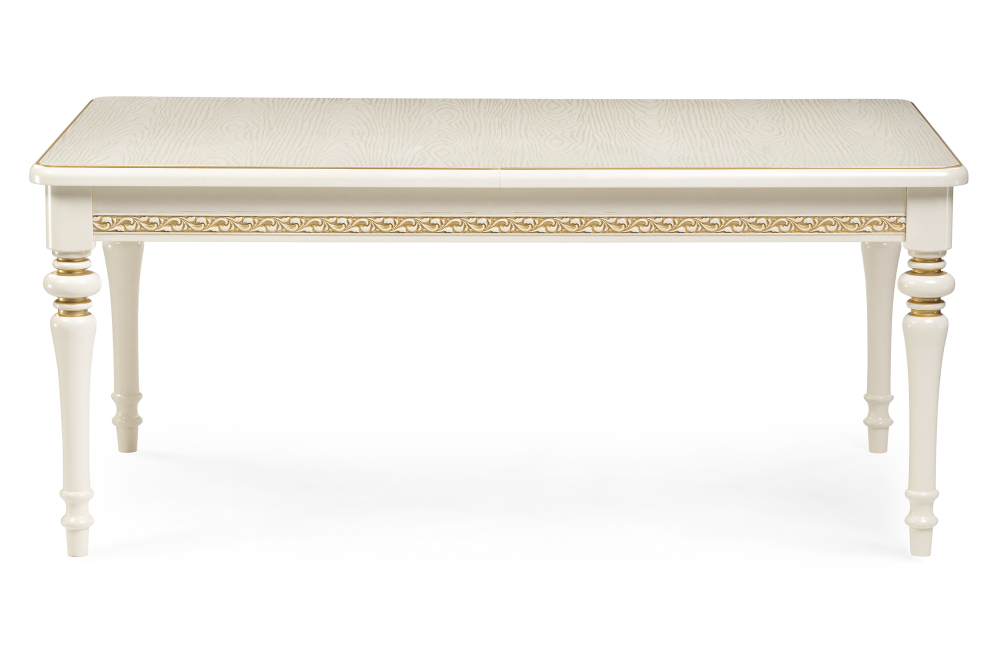 Деревянный стол Маранта слоновая кость