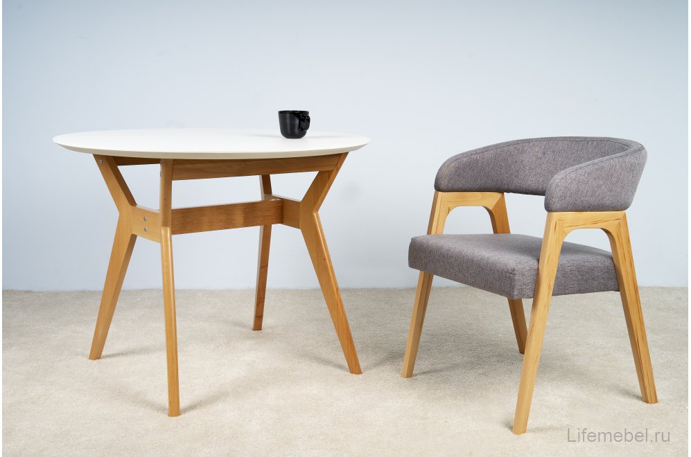 Деревянный стол Нарвик белый