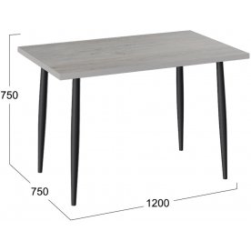 Деревянный стол Невада ДП1-02-08