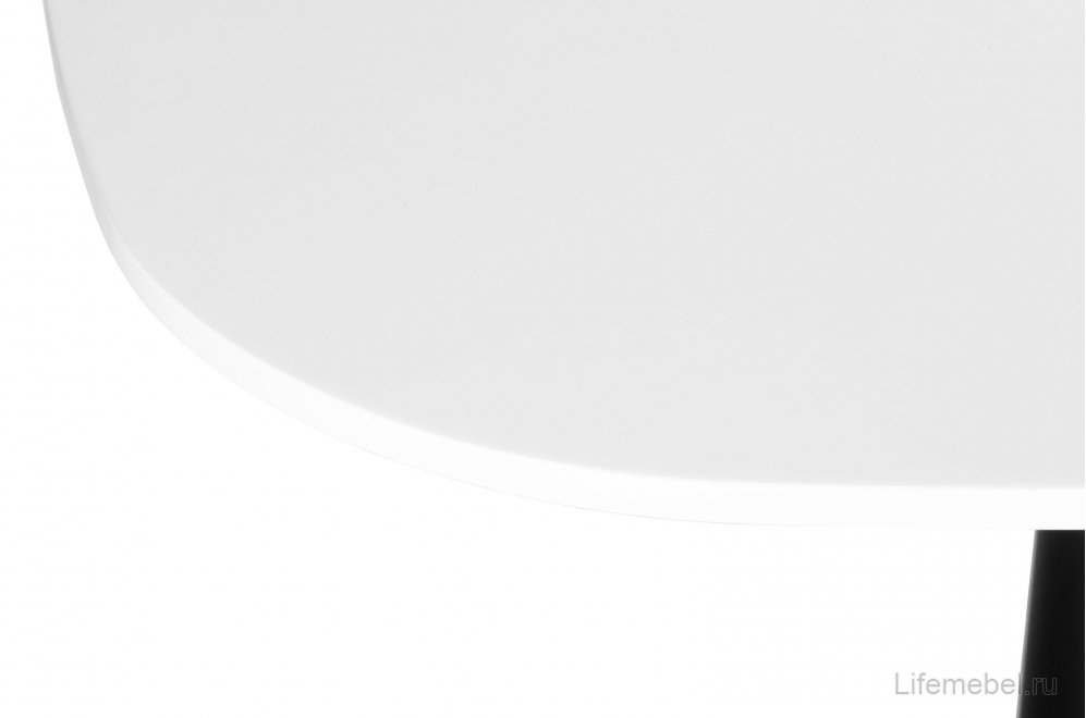 Деревянный стол Otis белый / черный