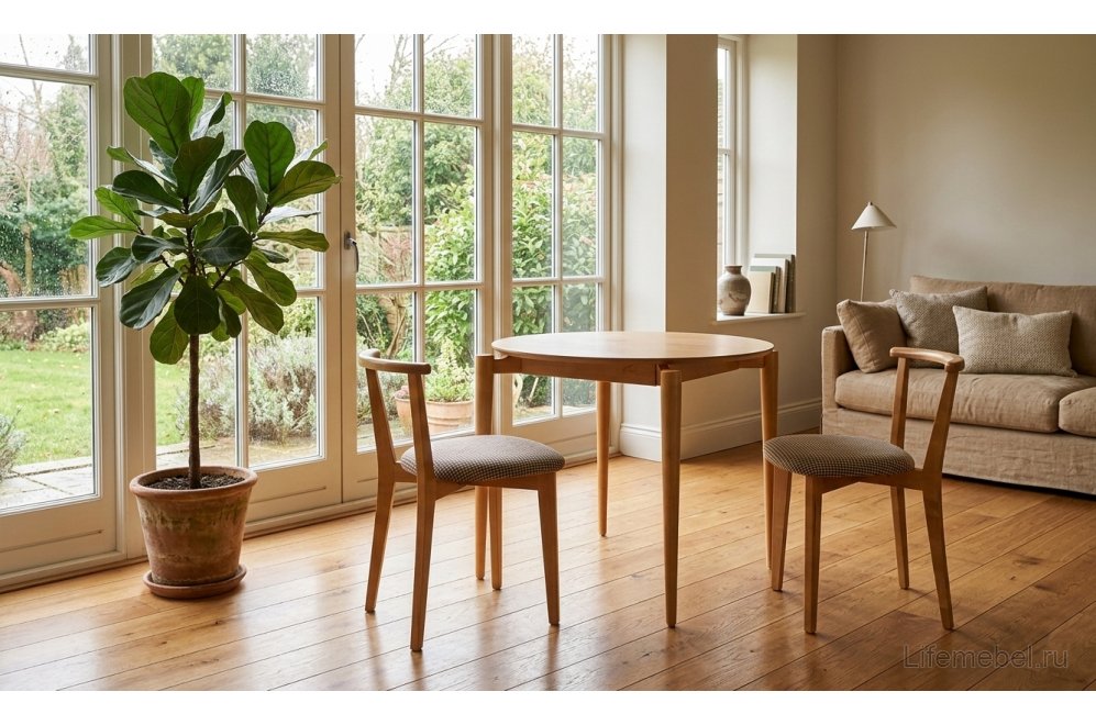 Деревянный стол Pawook К 100 натуральный