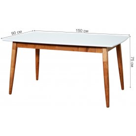 Деревянный стол Самурай-2