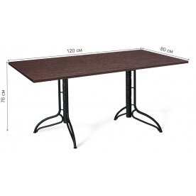 Деревянный стол SHT-TU20/120/80