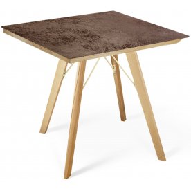 Деревянный стол SHT-TU9/ТT8 70/70