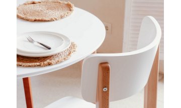 Деревянный стол SkyLand LYKKE TR-80 800х800х750