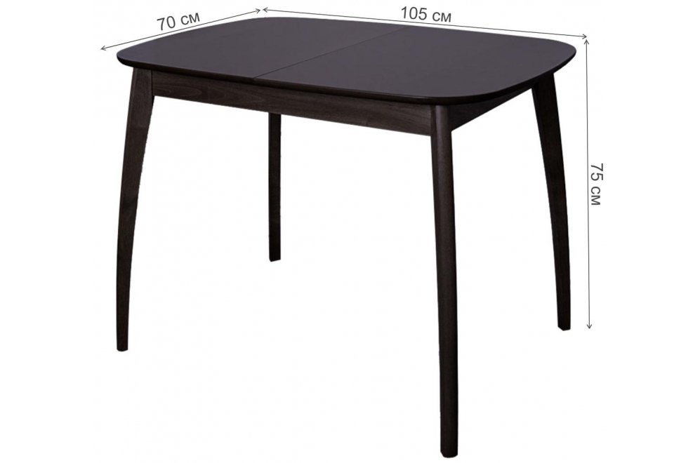 Деревянный стол Спайдер Мини венге