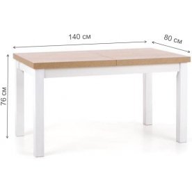 Деревянный стол Tiago