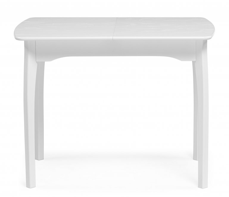 Деревянный стол Терзот прямоугольный 100(130)х70х76 белый