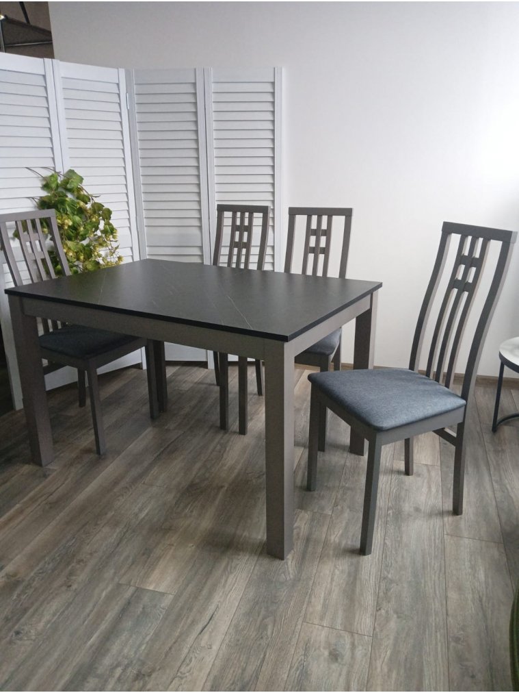 Деревянный стол Tme-6932 серый камень