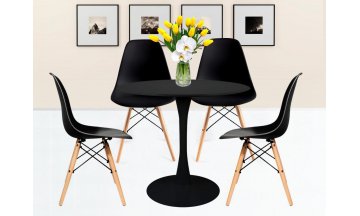 Деревянный стол Tulip 90 см