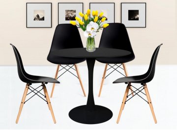 Деревянный стол Tulip 90 см