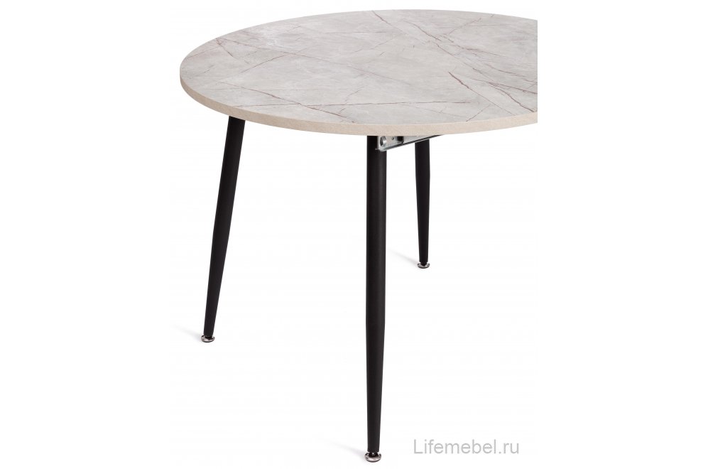 Деревянный стол Veleta черная сосна / черный