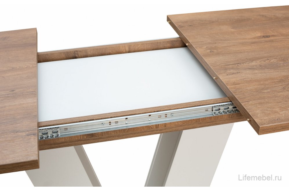 Деревянный стол Vega дуб канзас / пепел
