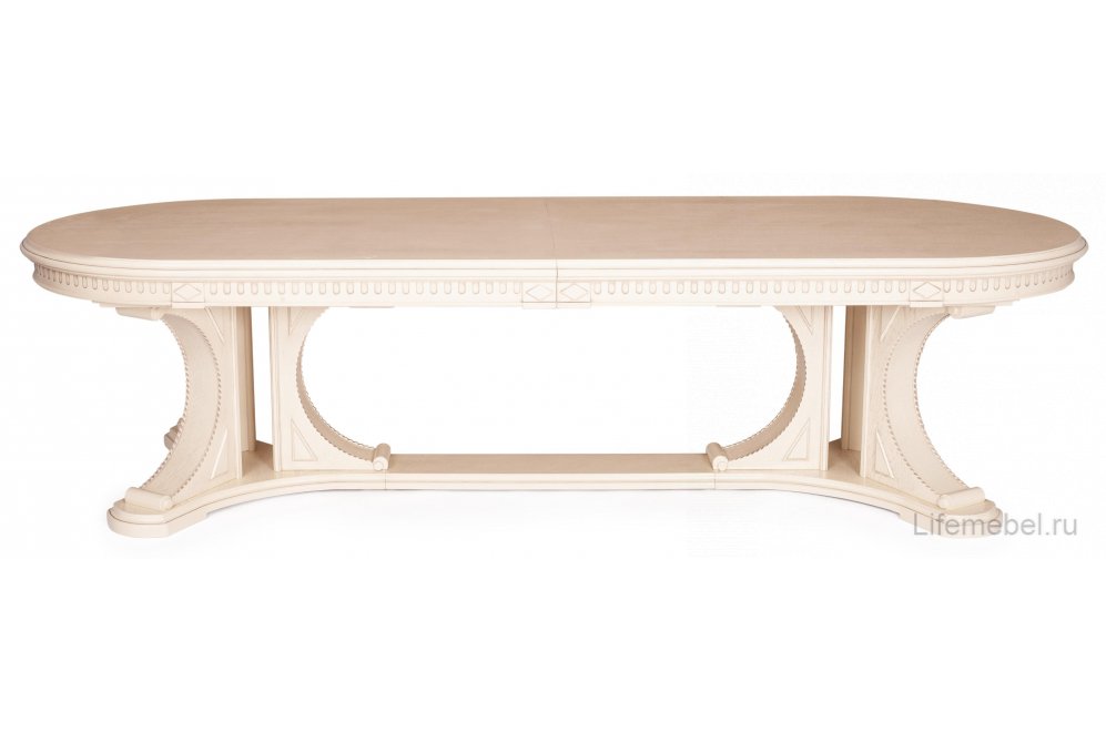 Деревянный стол Versal бежевый патина