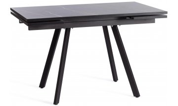 Деревянный стол Vigo 120x80x30х30х75 черный / черный