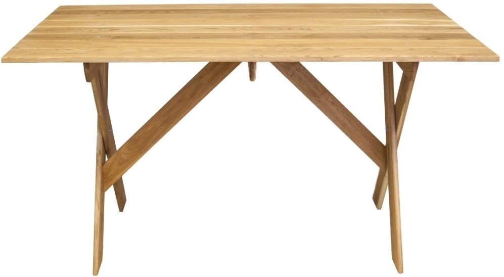 Деревянный стол Woodly Mak Стол1500 натуральный